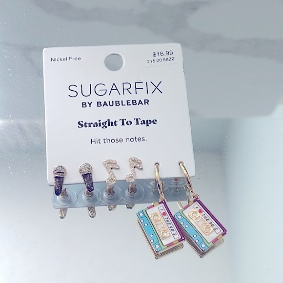 🌿 SUGARFIX 3Pair Earring Set, NWT - Picture 4 of 6